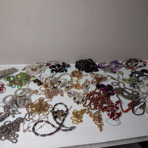 Lot Of Over 40 Necklaces